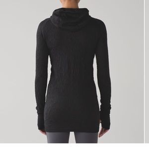 Lululemon Rest Less Hoodie Black / Black size 4